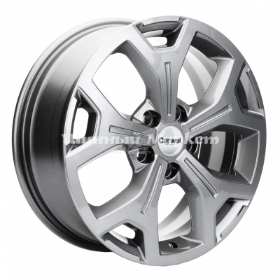 ДискCarwel Талкас 1710 (Chery Tiggo 7/ 7 Pro) 6.5JxR17 PCD5x108 ET33 DIA60.1, Серый